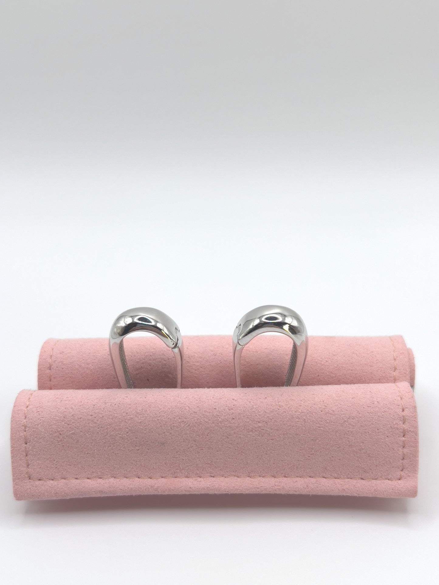 Chunky Tear Drop Sterling Silver Earrings